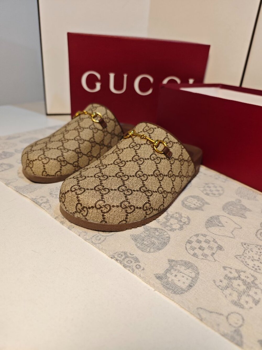Gucci GG Horsebit Mules - Picture 3 of 4